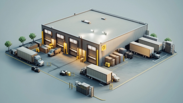 物流センターの画像